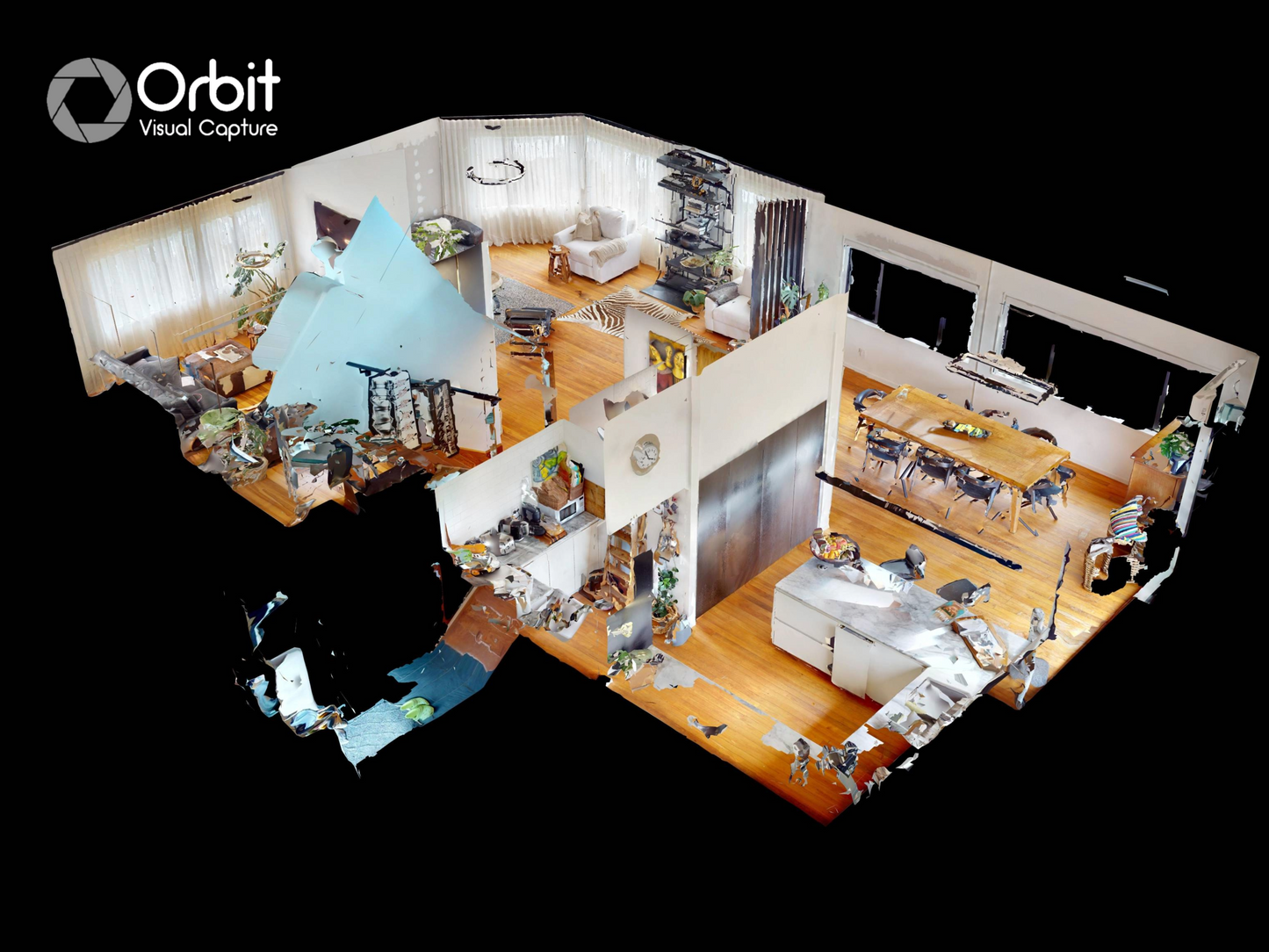 Orbit Visual Capture - 360° Digital scan, Floor plan and HD Still images